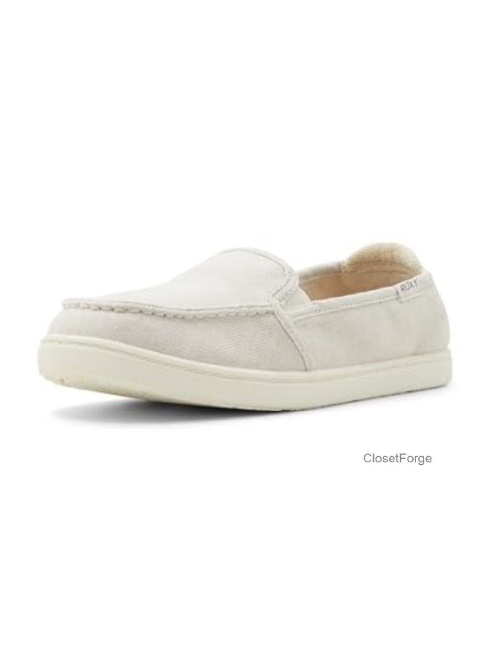 Cotton Slip-On Casual Flat Loafer